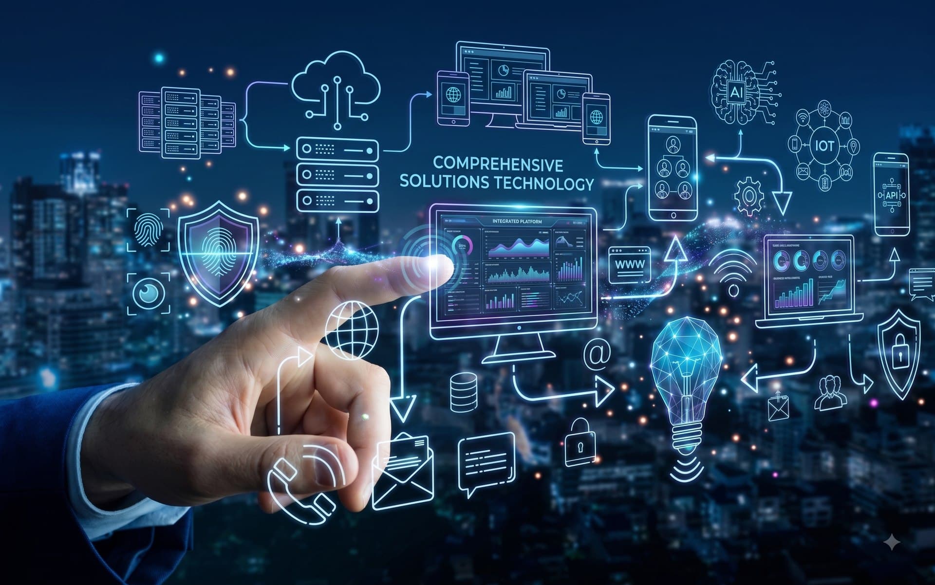 위즐리 IoT 기술 플랫폼 이미지